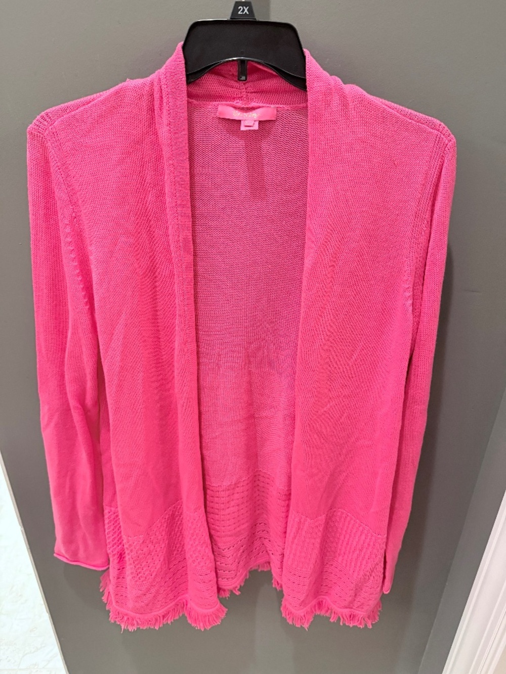 Lilly Pulitzer Hot Pink Cardigan XXL